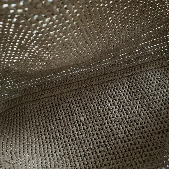 Coach Brooklyn 39 Tan Straw Shoulder Bag - Picture 4 of 9